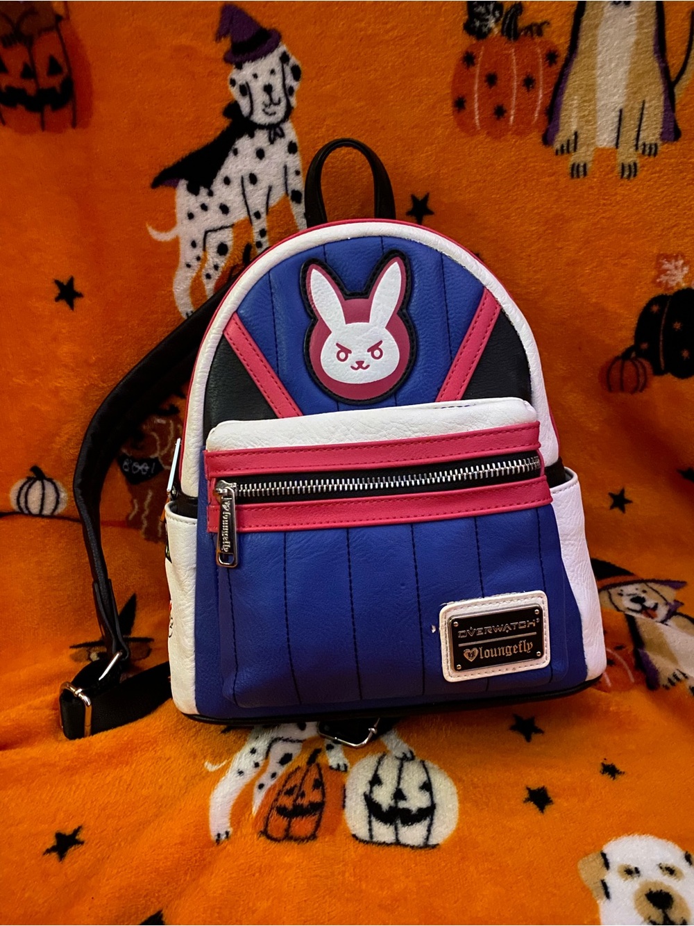 Loungefly Overwatch D.Va mini backpack ORIGINAL USED